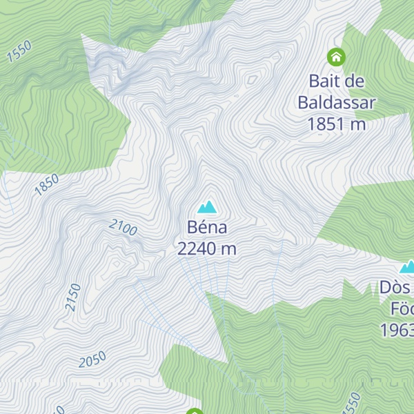 Map of Béna