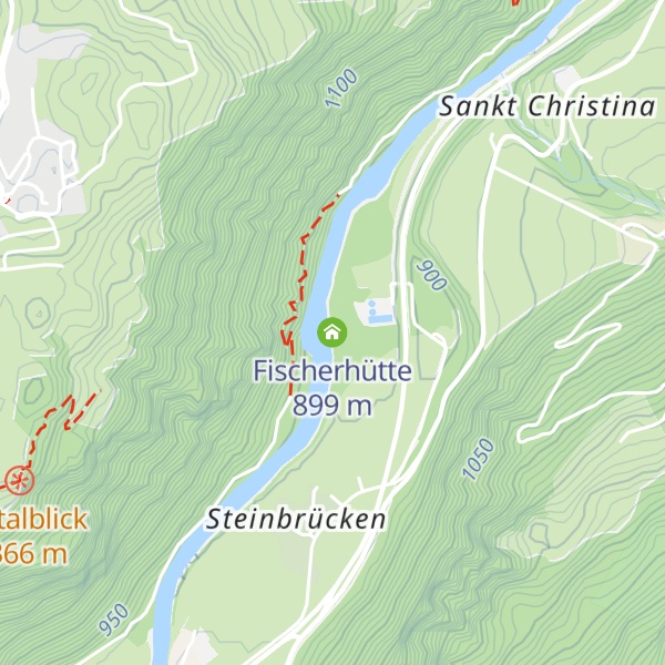 Map of Fischerhütte