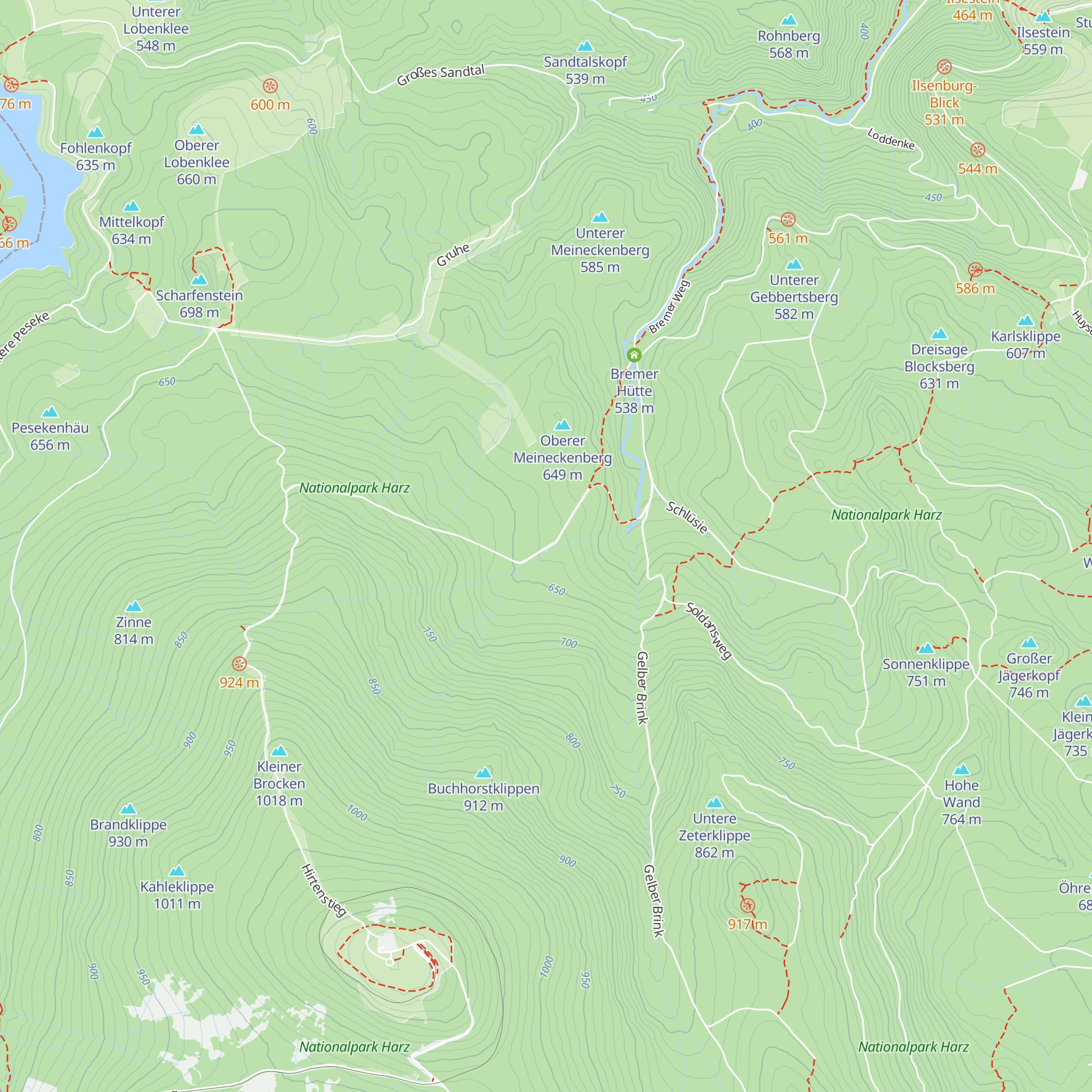Schutzhütte "Stempelsbuche" map