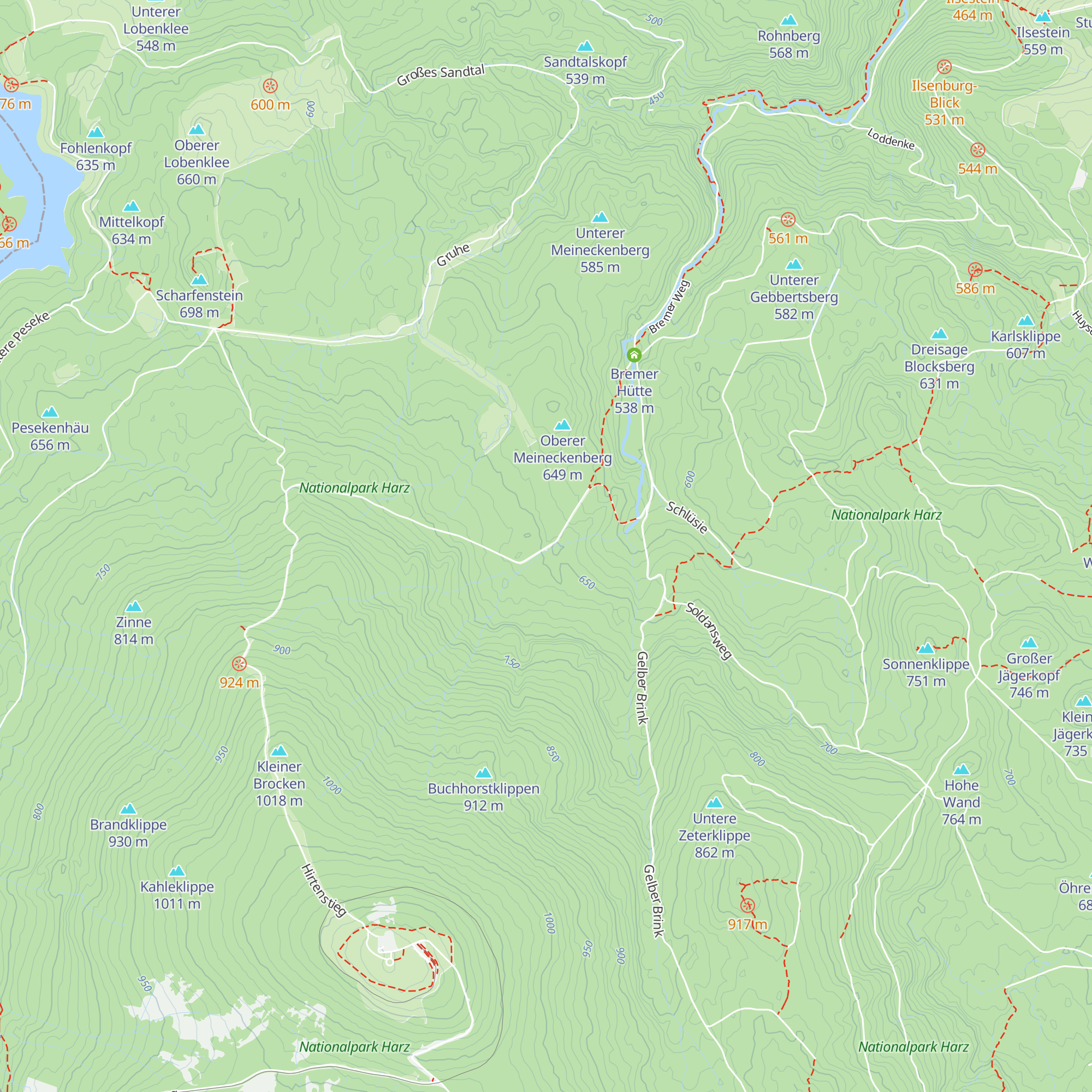 Schutzhütte "Stempelsbuche" map