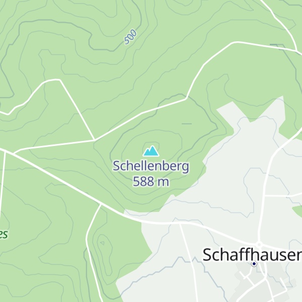 Map of Schellenberg
