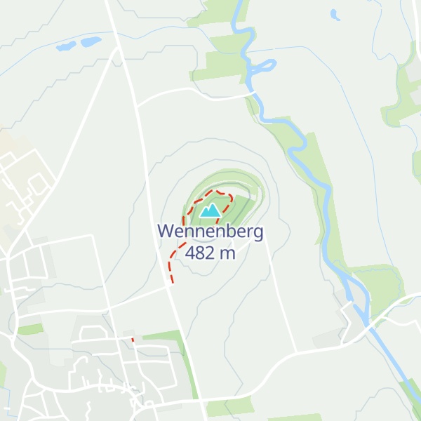 Map of Wennenberg