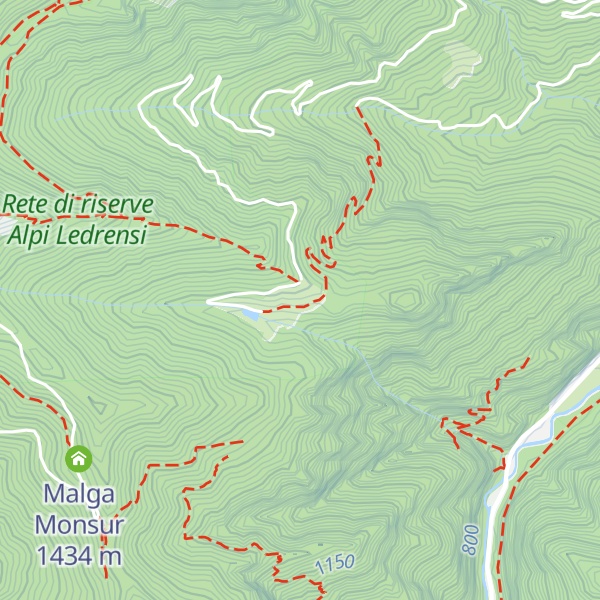 Map of Malga Stigolo