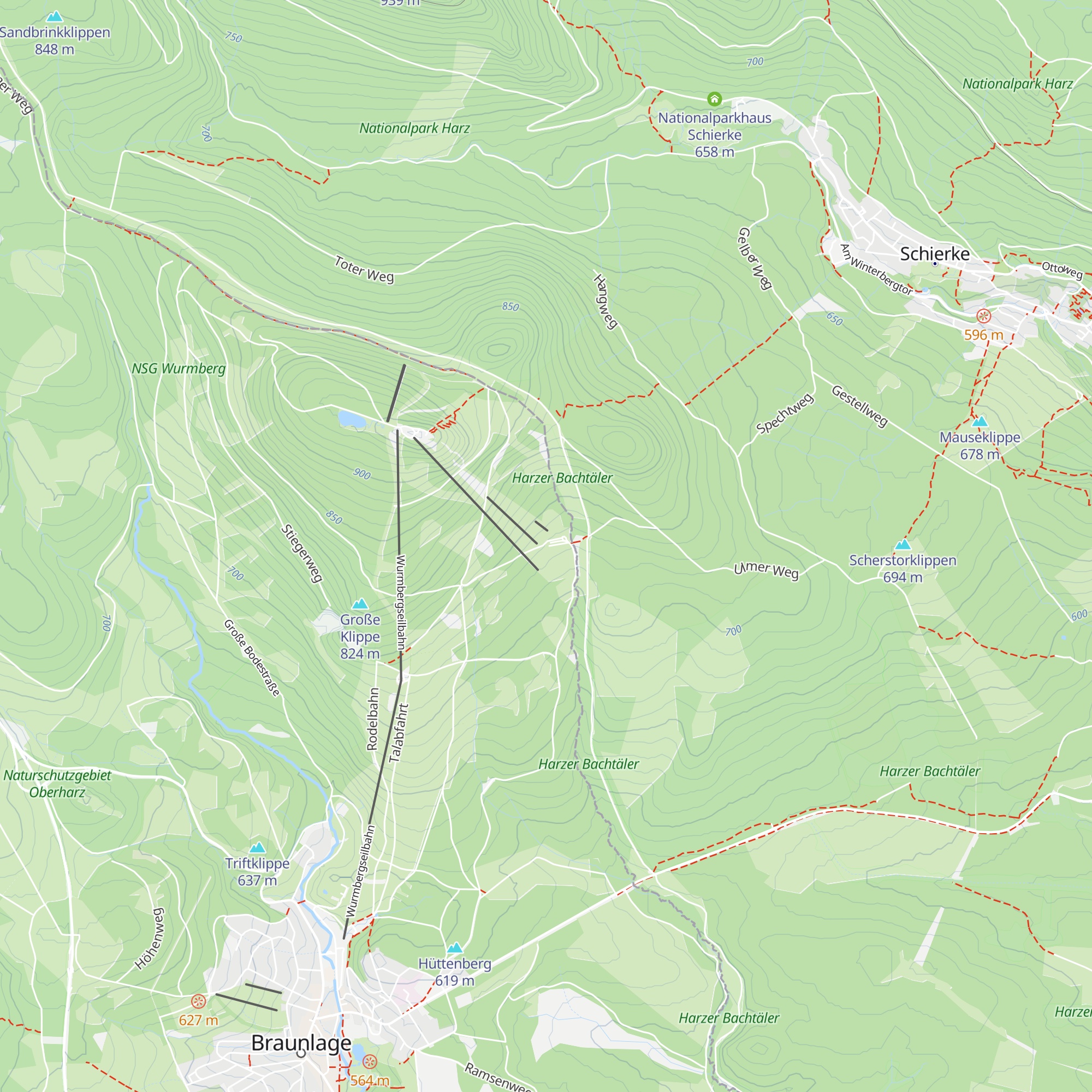 Gasthaus "Hexenritt-Alm" map