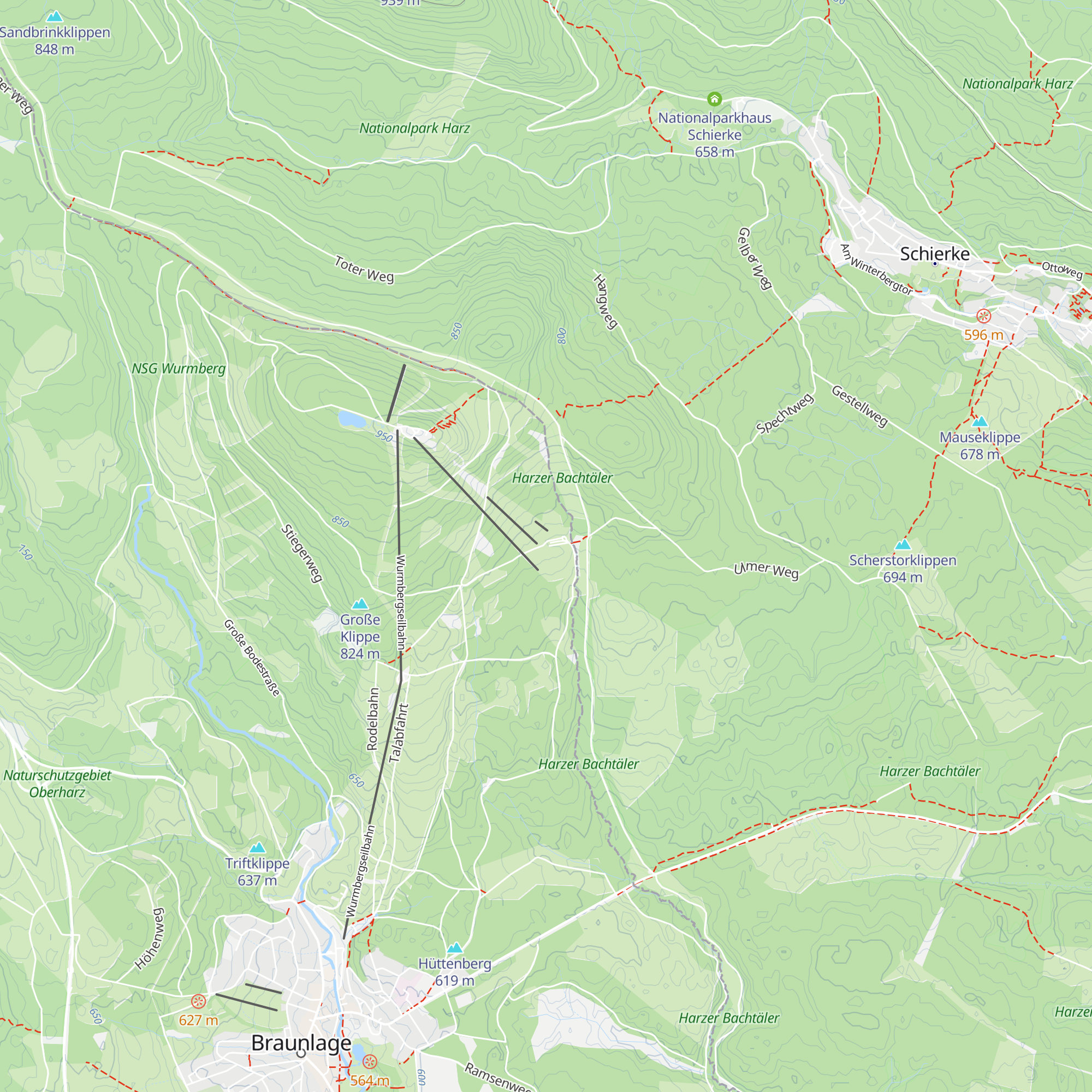 Gasthaus "Hexenritt-Alm" map