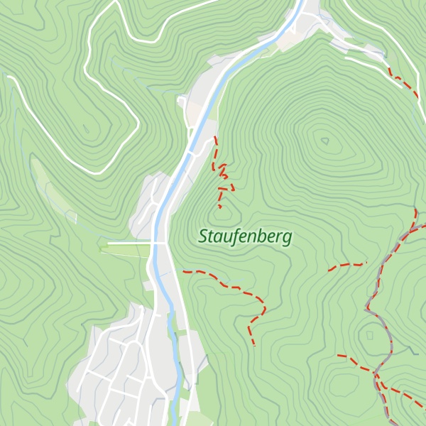 Map of Kleiner Staufenberg