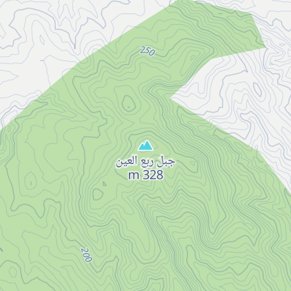 Map of جبل ربع العين
