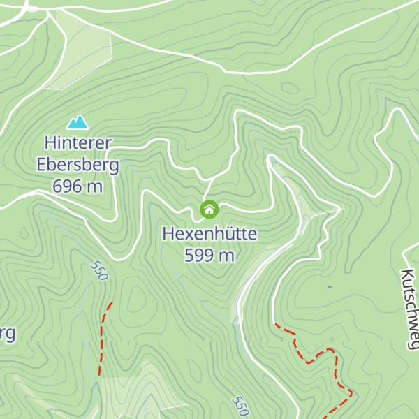 Map of Hexenhütte