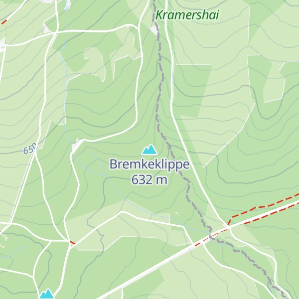 Map of Bremkeklippe