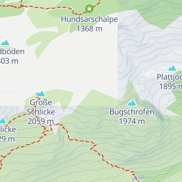 Map of Karretschrofen