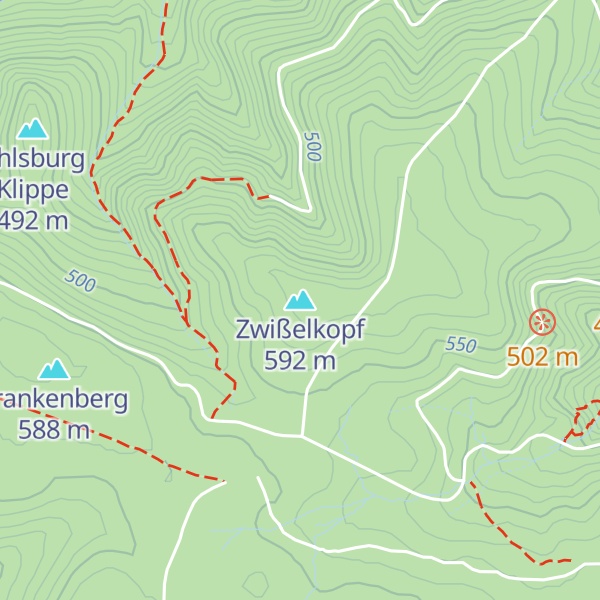 Map of Zwißelkopf