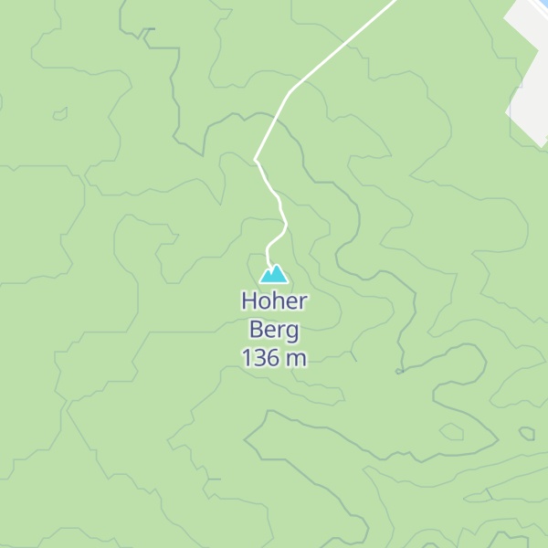 Map of Hoher Berg