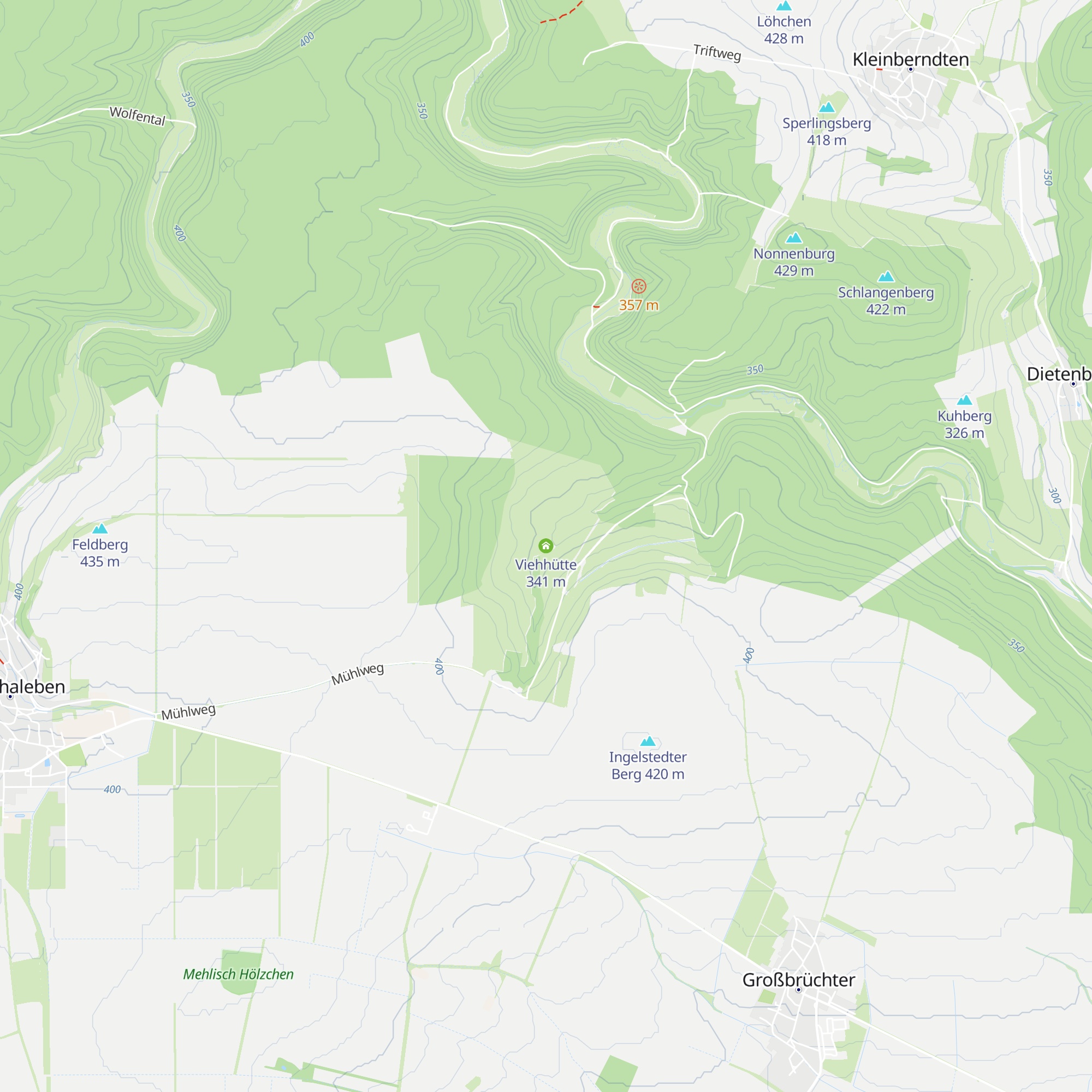 Viehhütte map