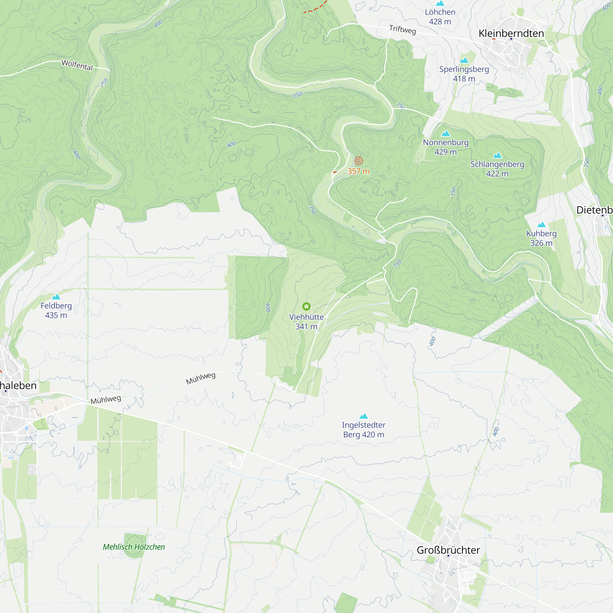 Viehhütte map
