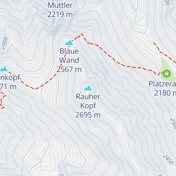 Map of Rauher Kopf