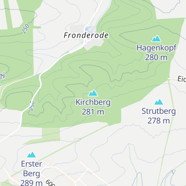 Map of Kirchberg