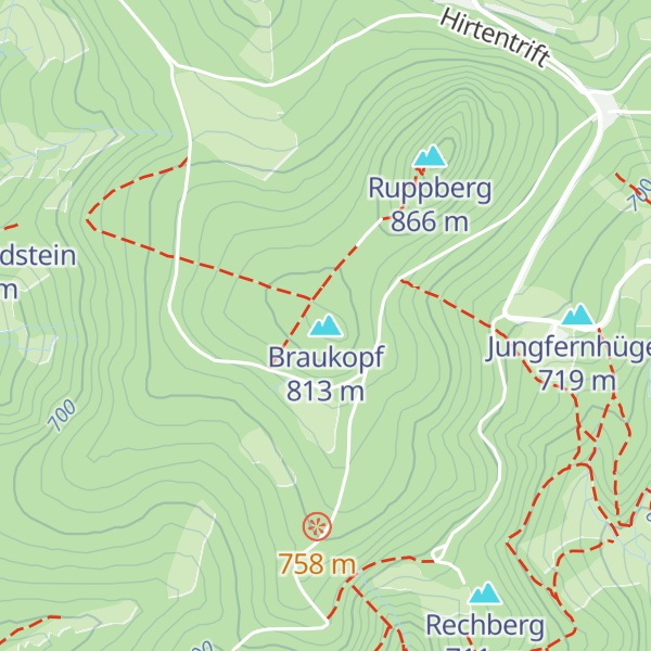 Map of Braukopf