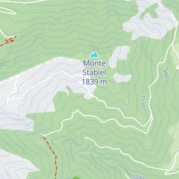 Map of Malga Pozze