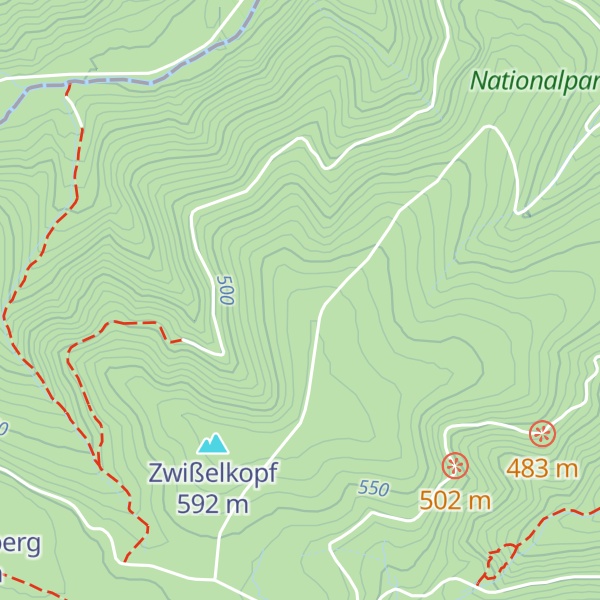 Map of Bauerberg