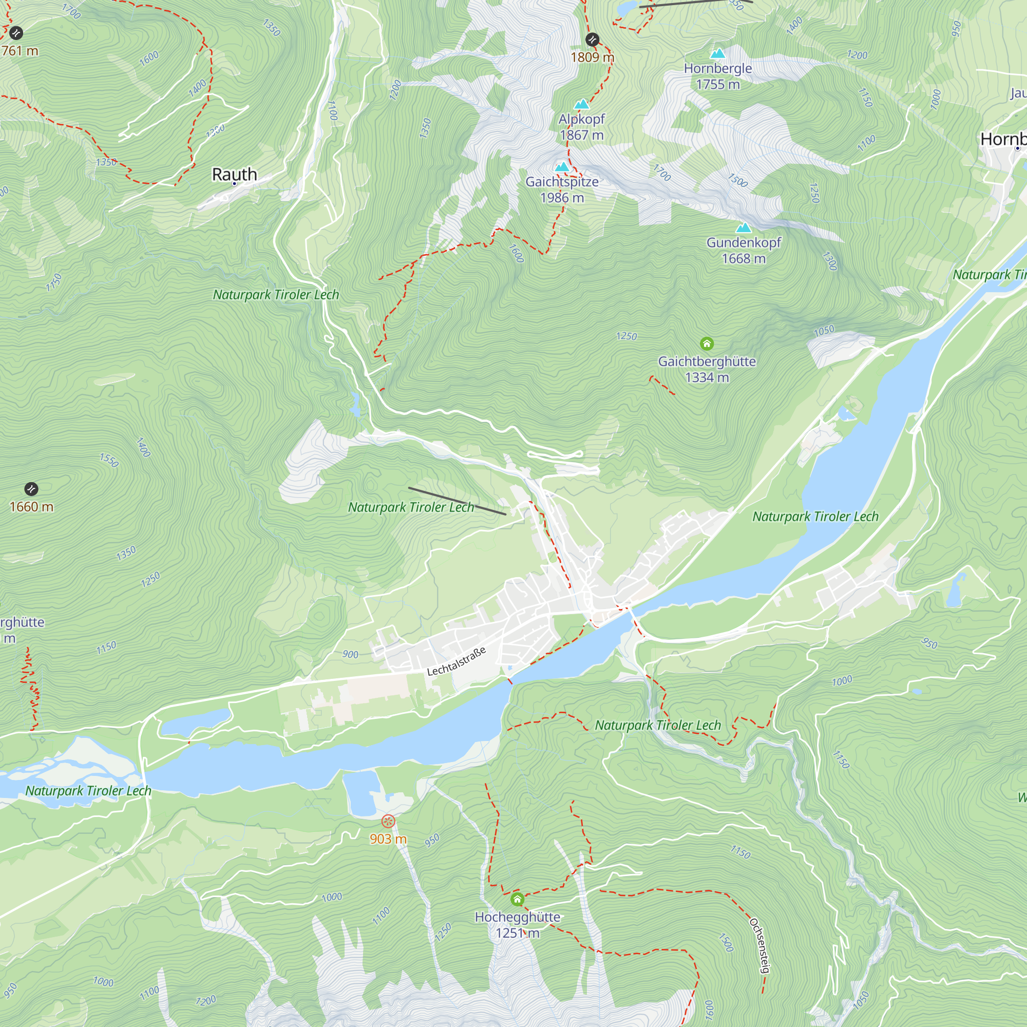 Gasthof Musikantenstadl map