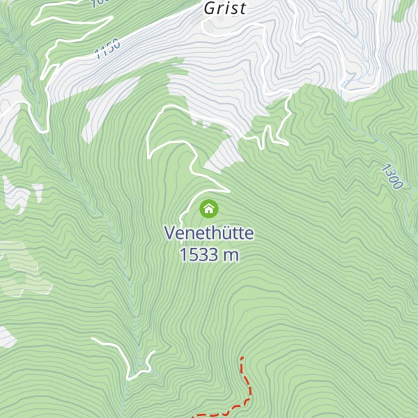 Map of Venethütte