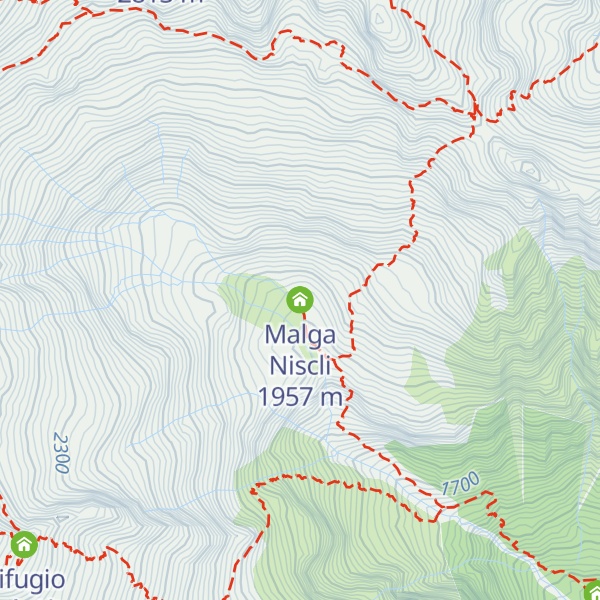 Map of Malga Niscli