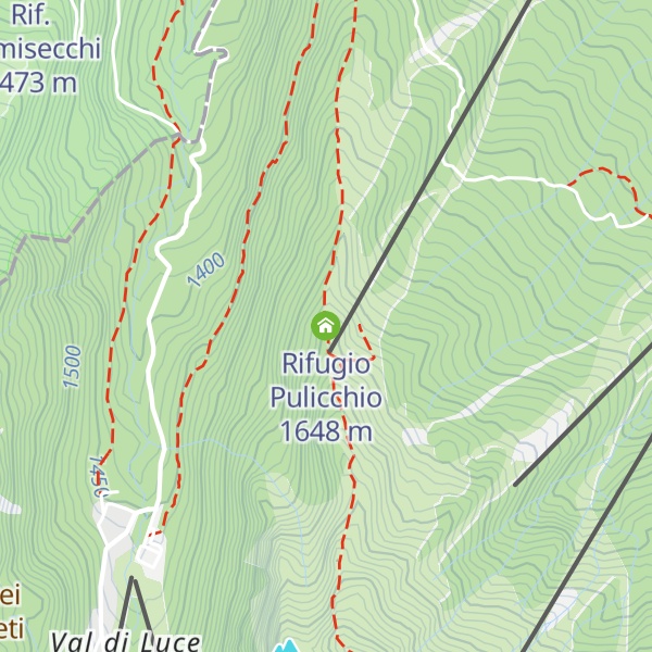 Map of Rifugio Pulicchio