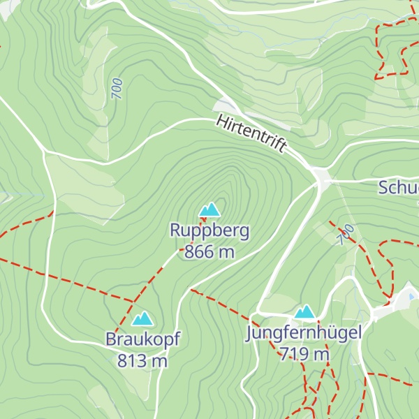 Map of Ruppberg