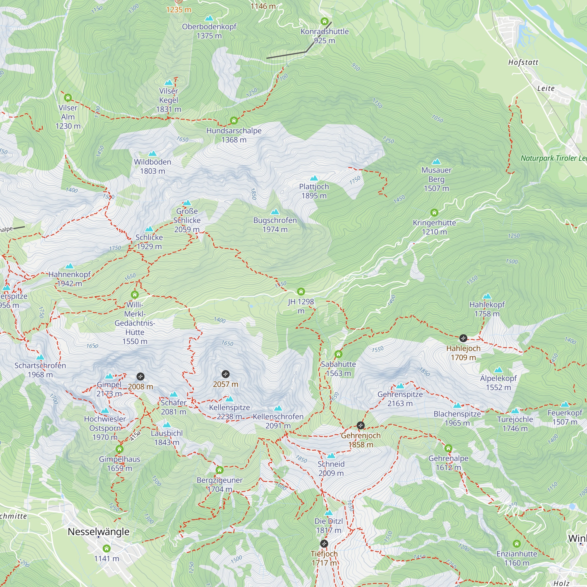 Scheune map