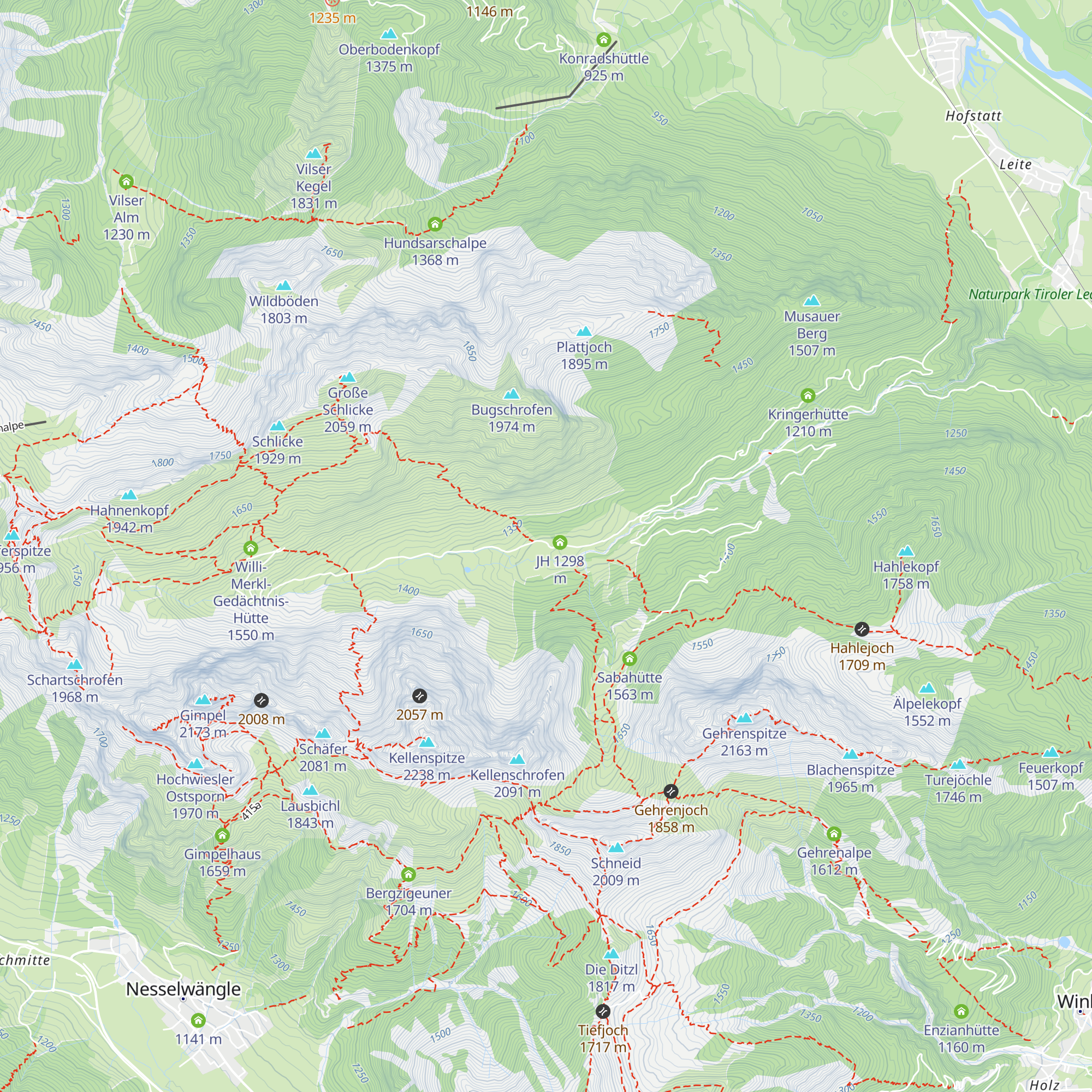 Scheune map