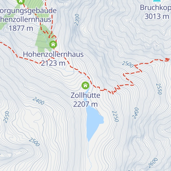 Map of Zollhütte