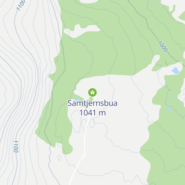 Map of Samtjernsbua