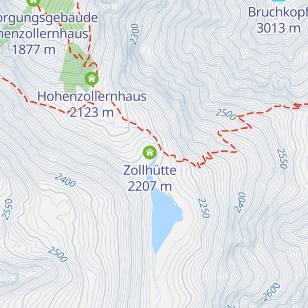 Map of Schäferhütte