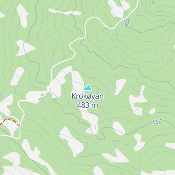 Map of Krokøyan