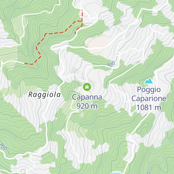 Map of Capanna