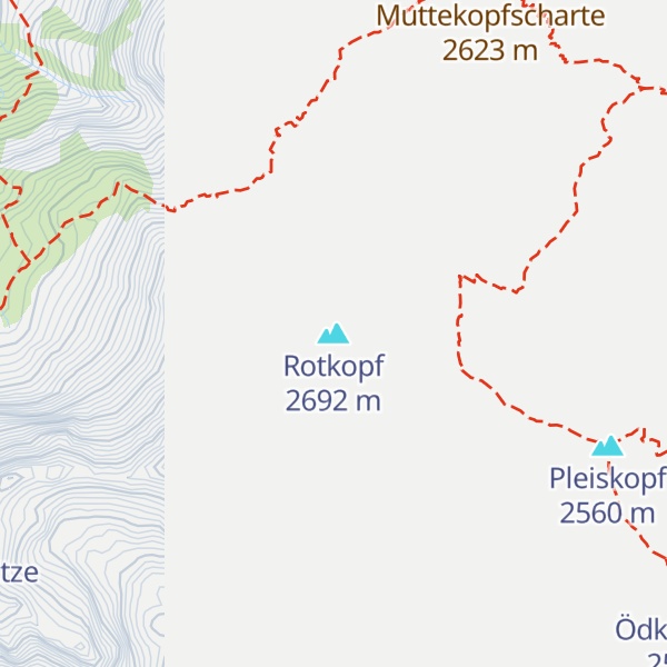 Map of Rotkopf