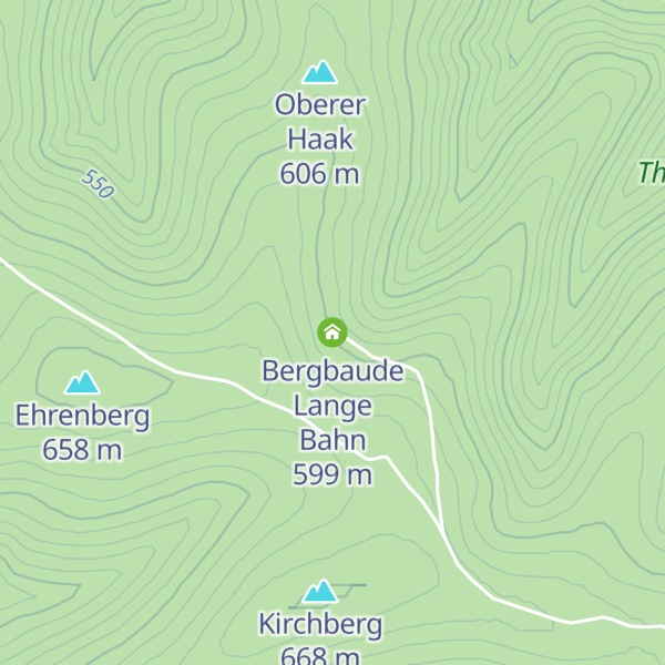 Map of Bergbaude Lange Bahn