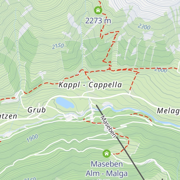 Map of Langtauferer Hof