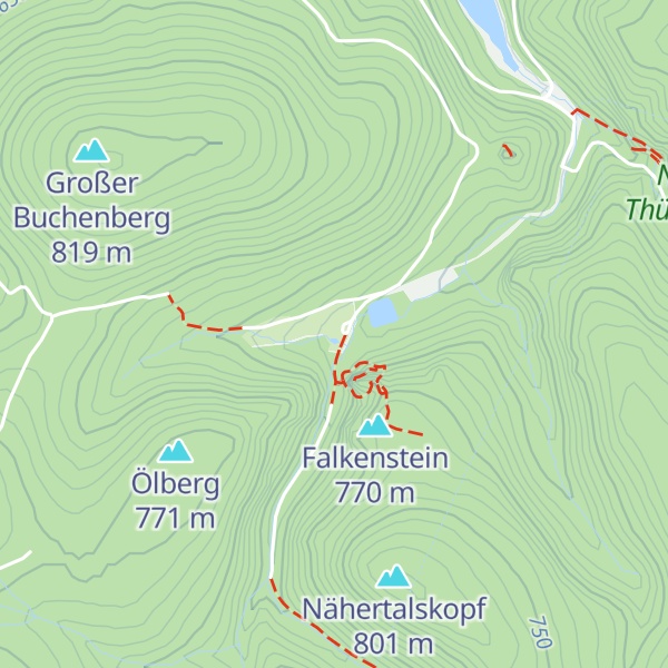 Map of Bergwachthütte