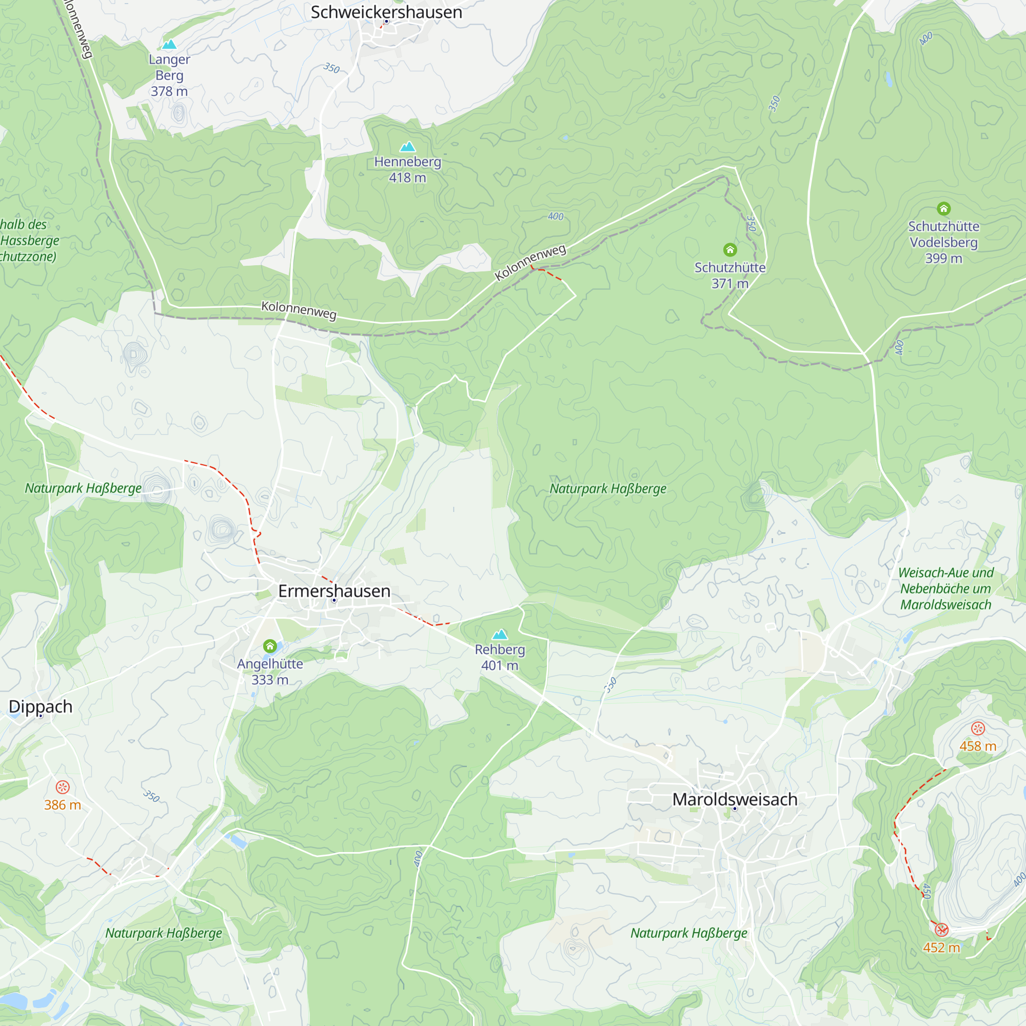 Jagdhütte map