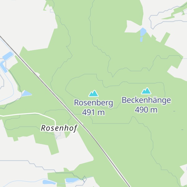 Map of Rosenberg