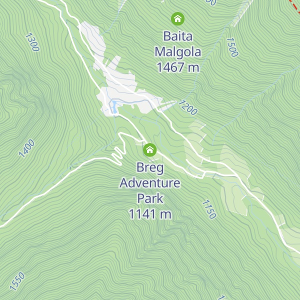 Map of Breg Adventure Park