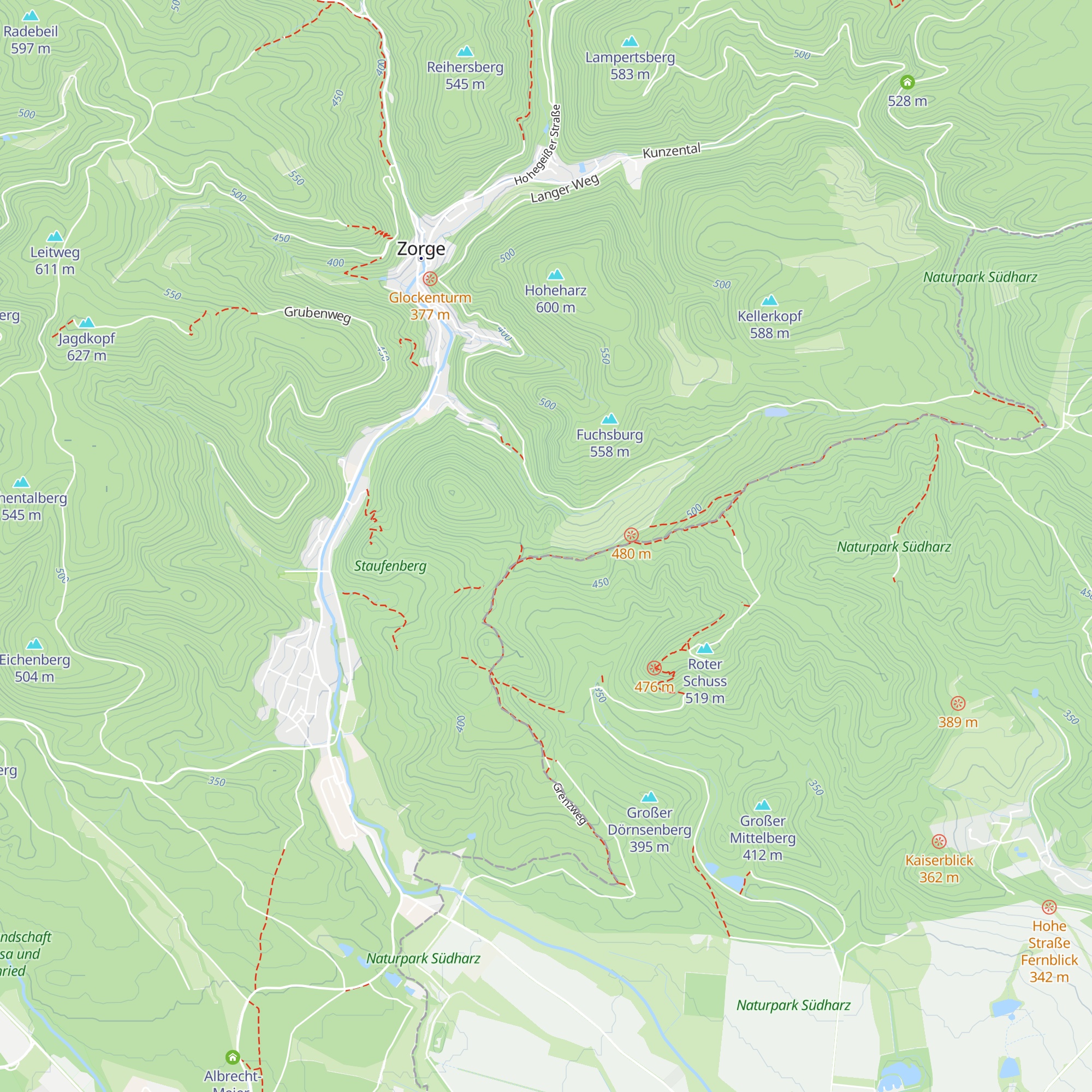 Stiefmutterhütte map
