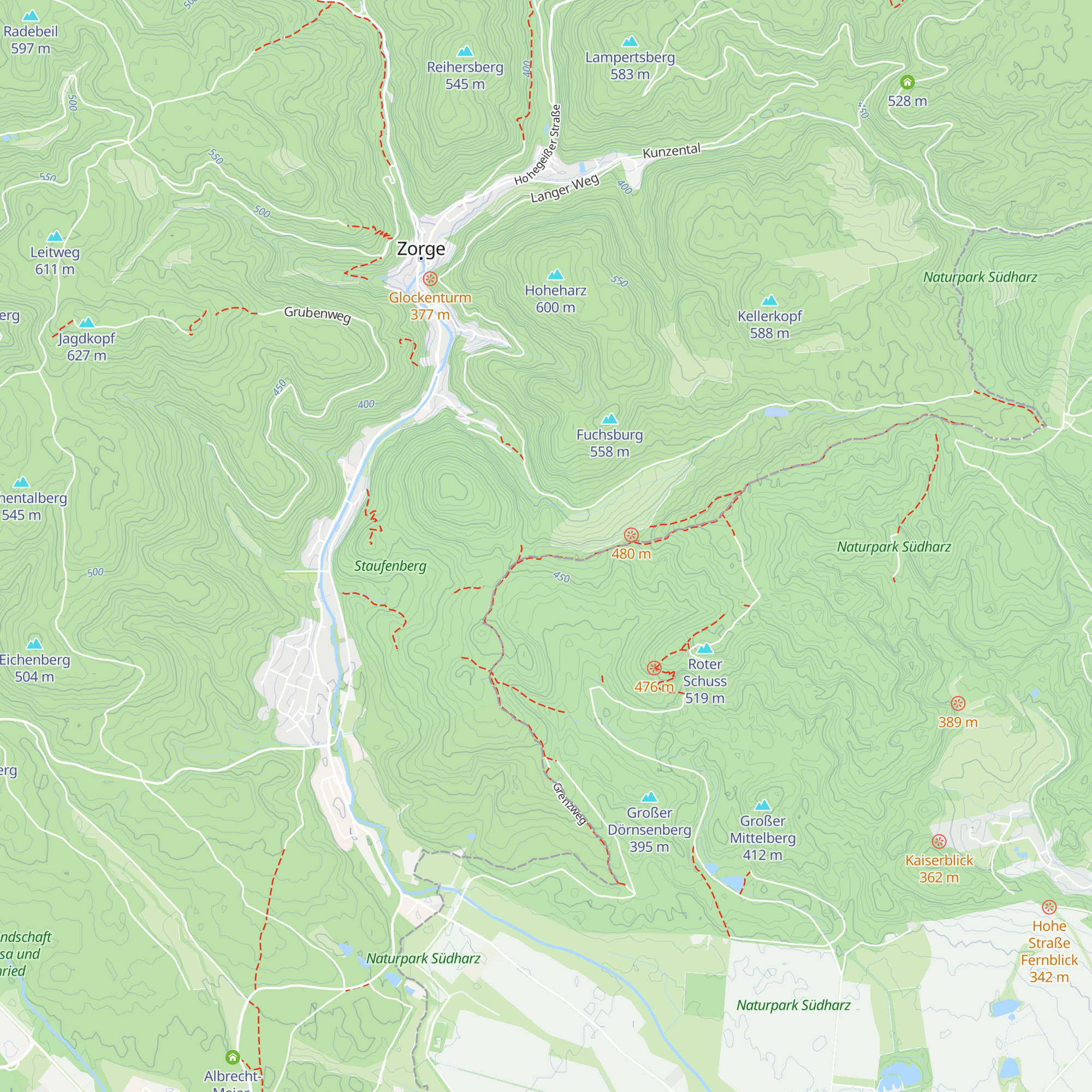 Stiefmutterhütte map