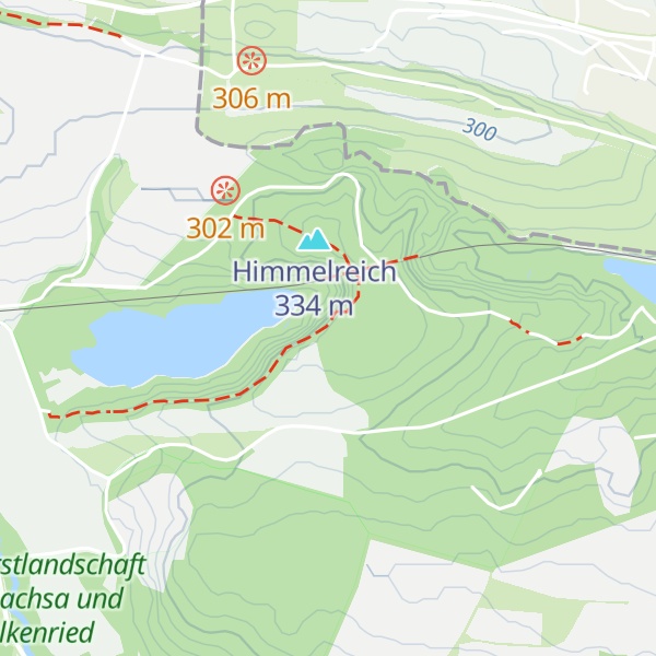Map of Tlusty-Hütte