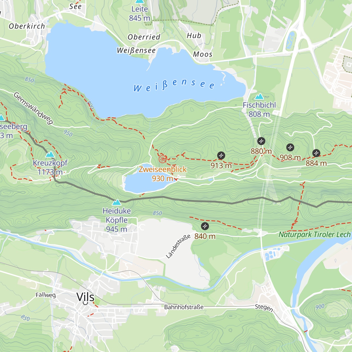 Hotel & Restaurant Alatsee map