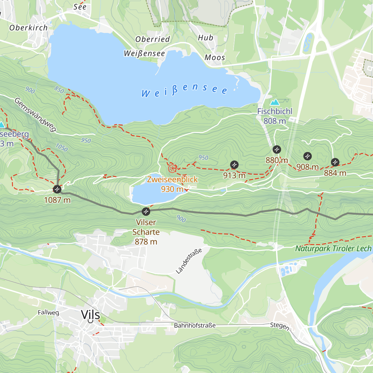 Hotel & Restaurant Alatsee map
