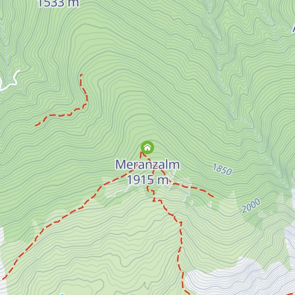 Map of Meranzalm