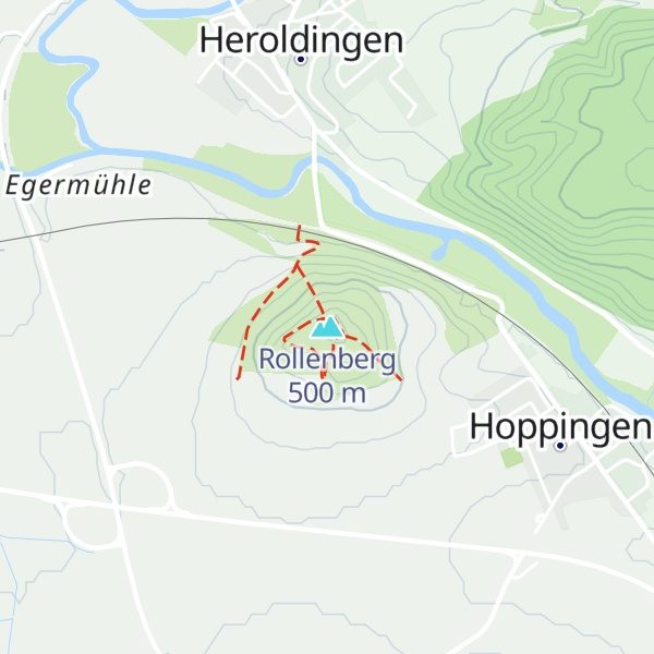 Map of Rollenberg