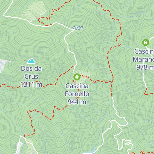 Map of Cascina Fornello